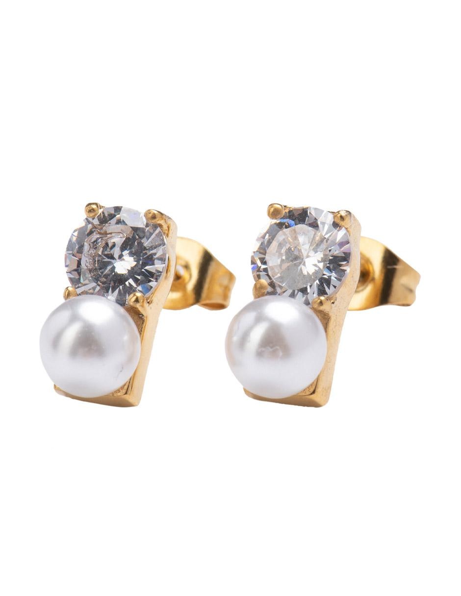 Broqueles con acabado brillante zirconia