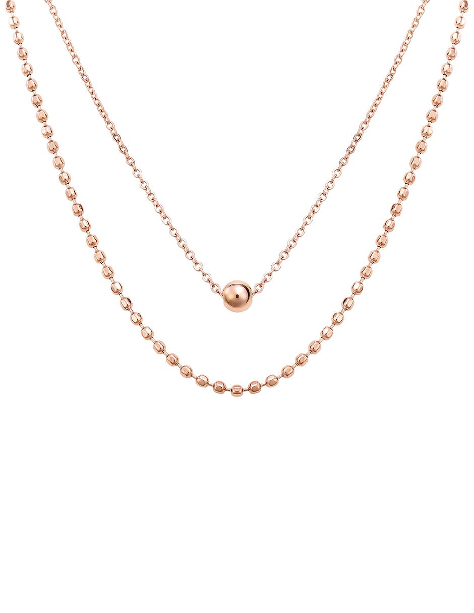 Cadena de oro rosa 1