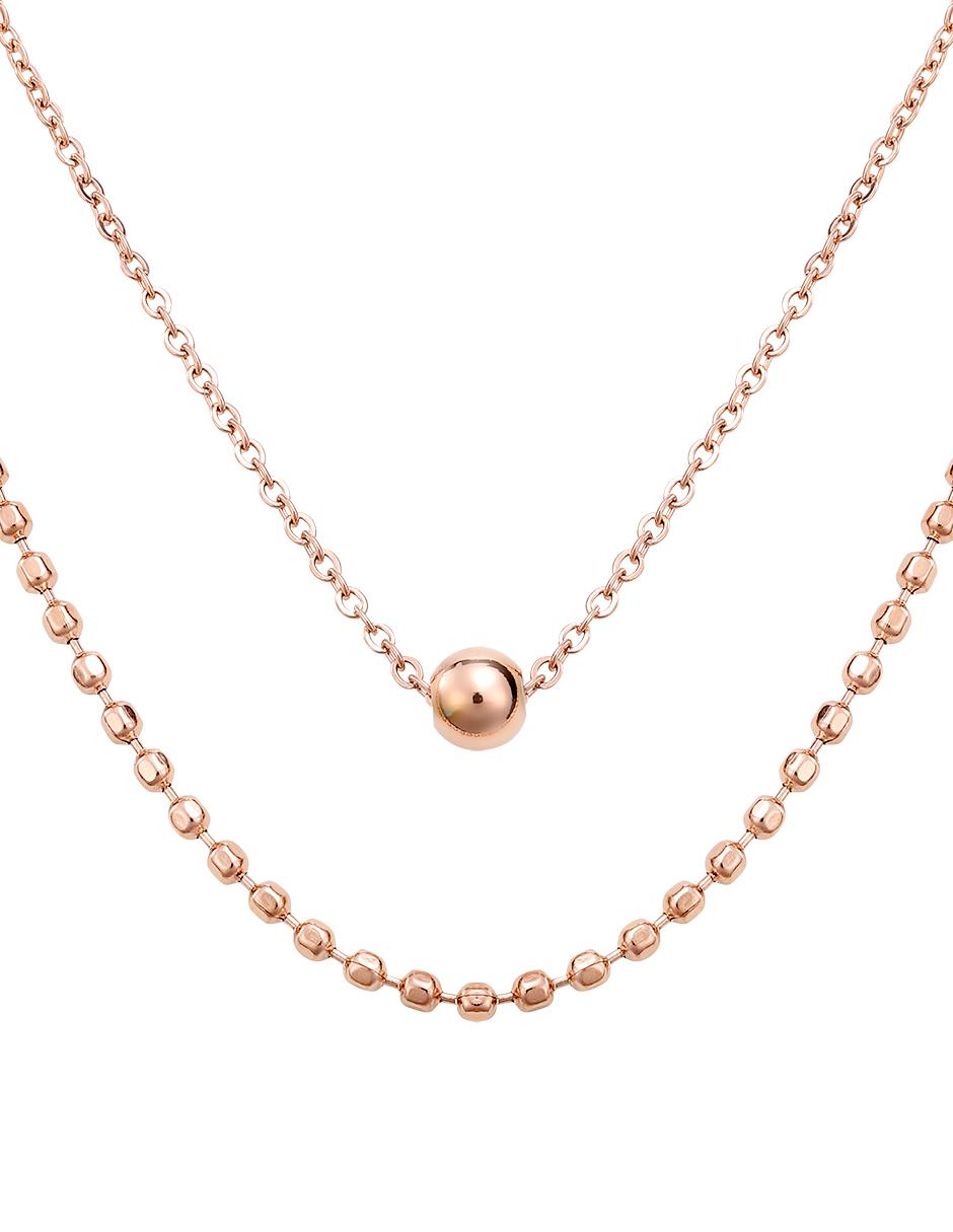 Cadena de oro rosa 2
