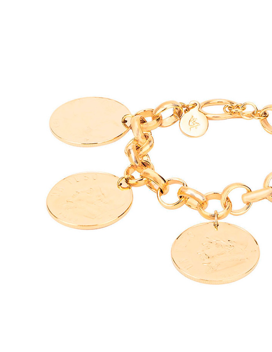 Brazalete 22 k Memorias con acabado brillante 3