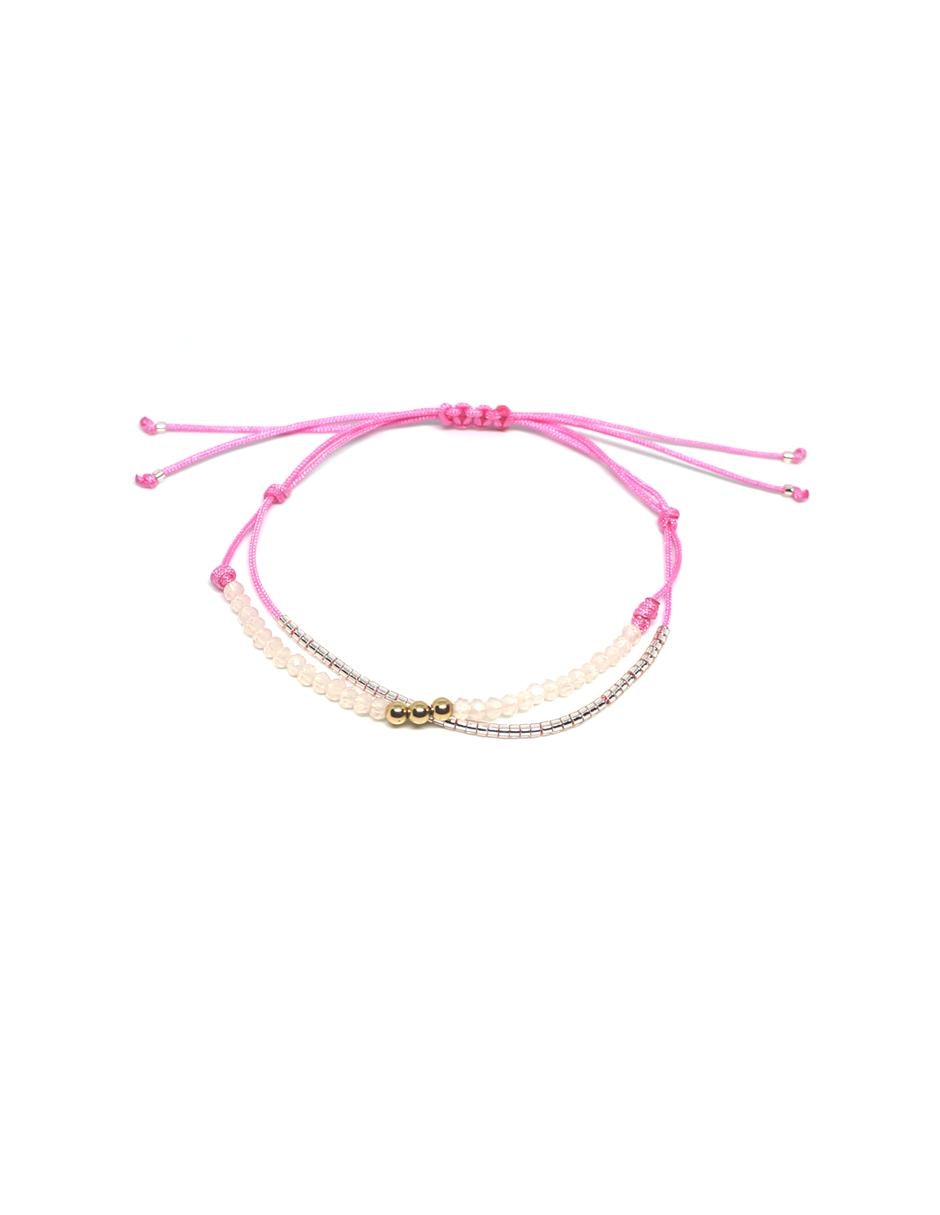 Pulsera fina con delicados cristales