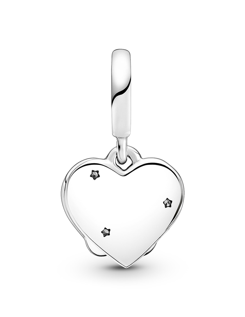 Charm de gato moments de plata zirconia cúbica 2