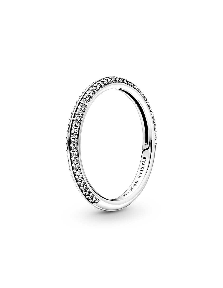 Anillo P 925 de plata pavé Anillo P 925 de plata pavé