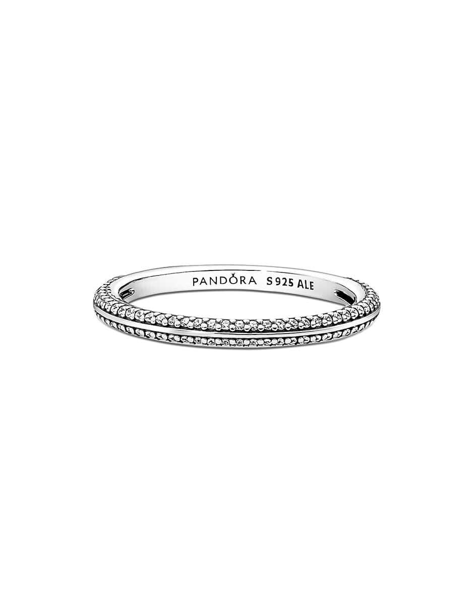 Anillo P 925 de plata pavé 4