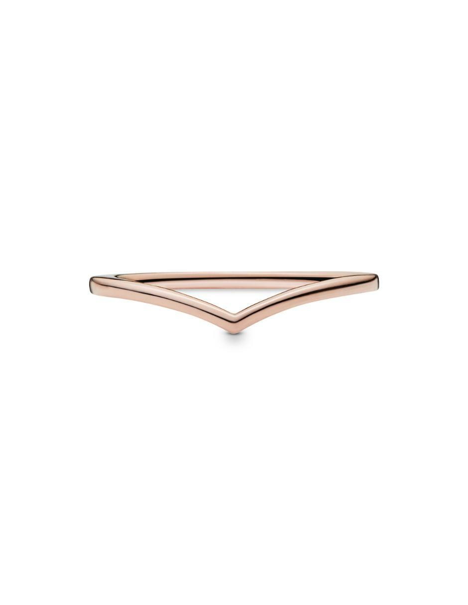 Anillo Timeless de plata P 925 con acabado baño de oro rosa 2