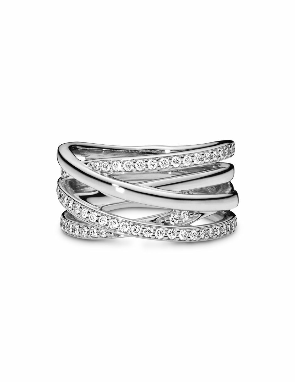 Anillo Timeless P 925 de plata zirconia cúbica brillante 2