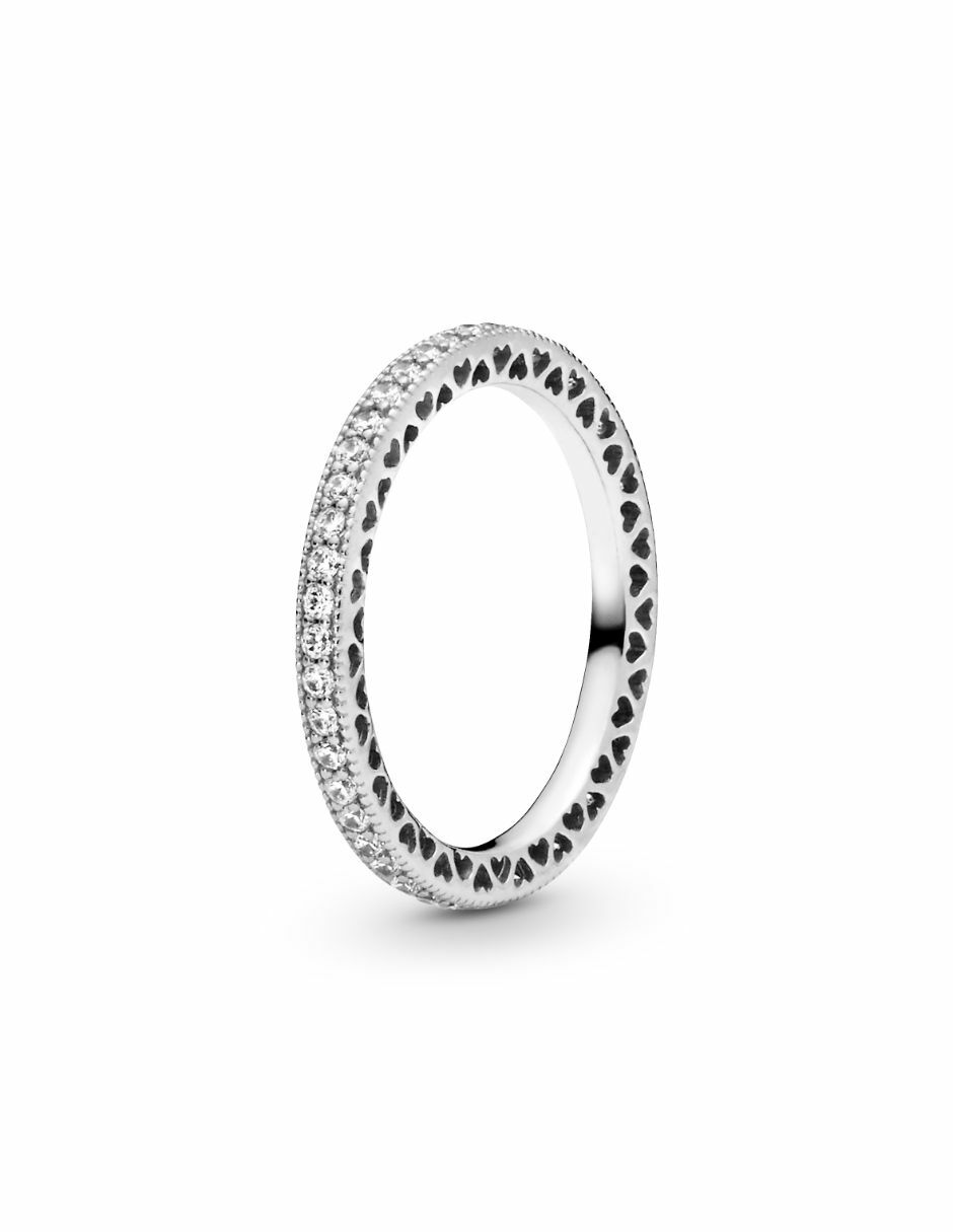 Anillo Signature P 925 de plata zirconia cúbica brillante