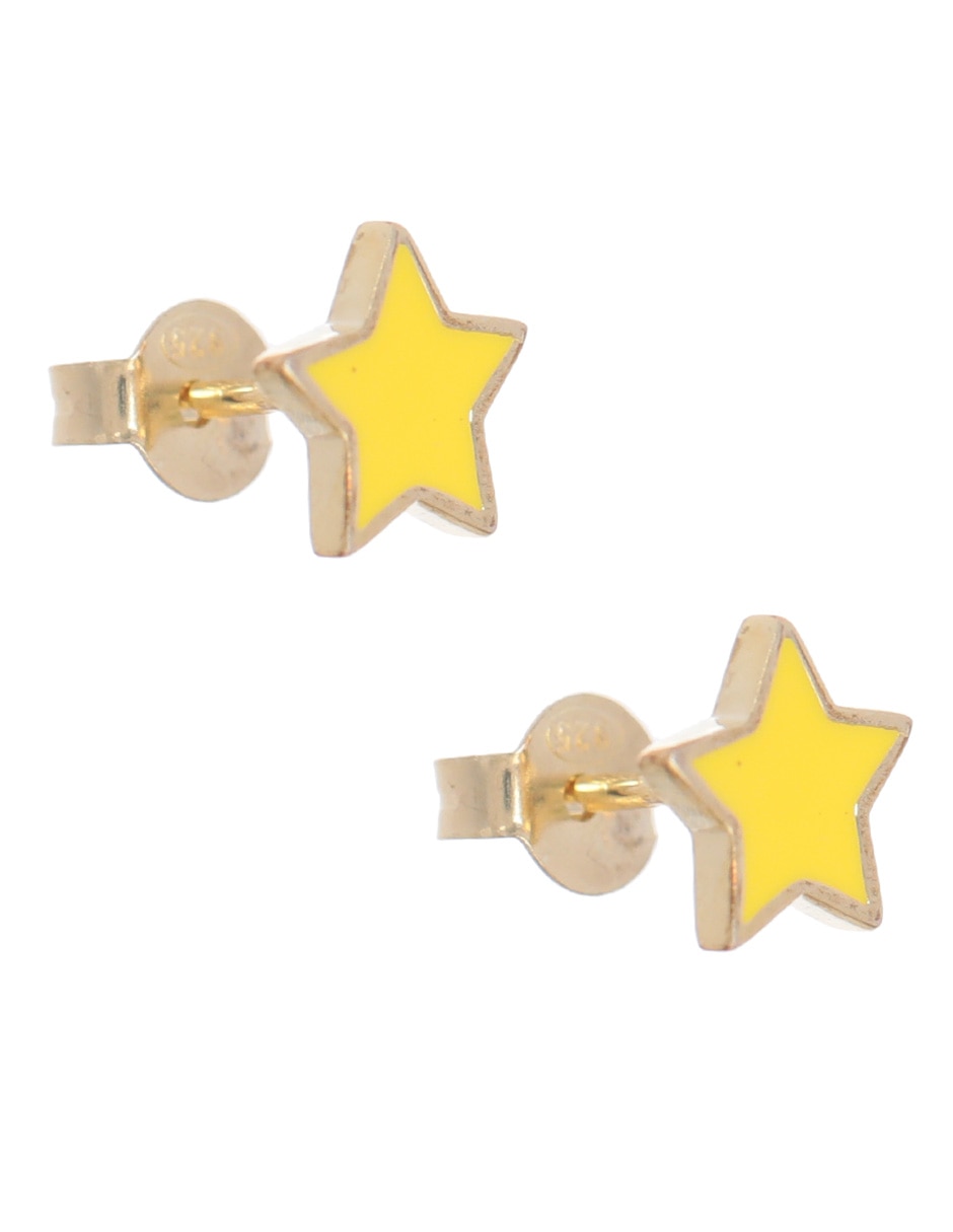 ARETES ADINAS JEWE, UNITALLA, AMARILLO