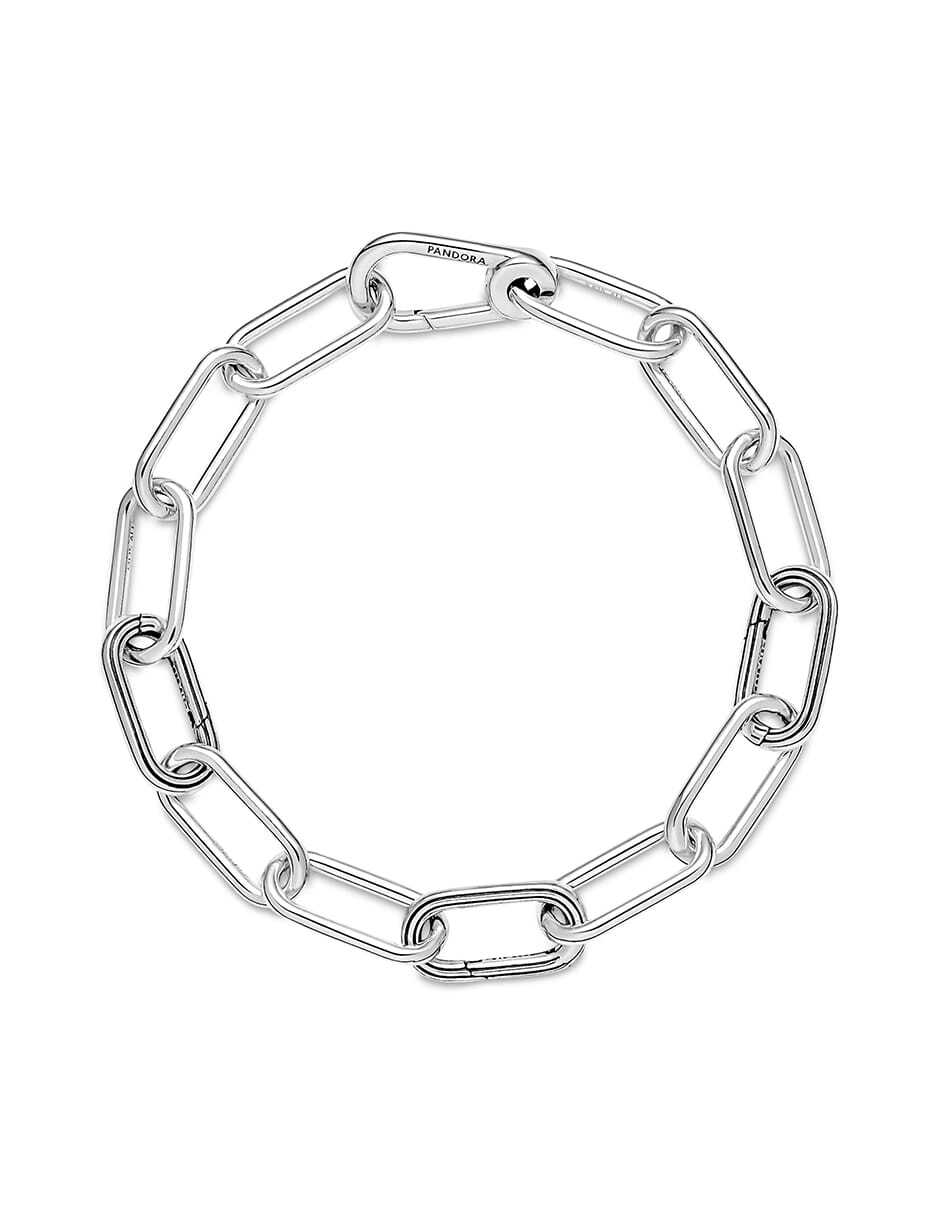 Brazalete de plata con acabado pulido 3