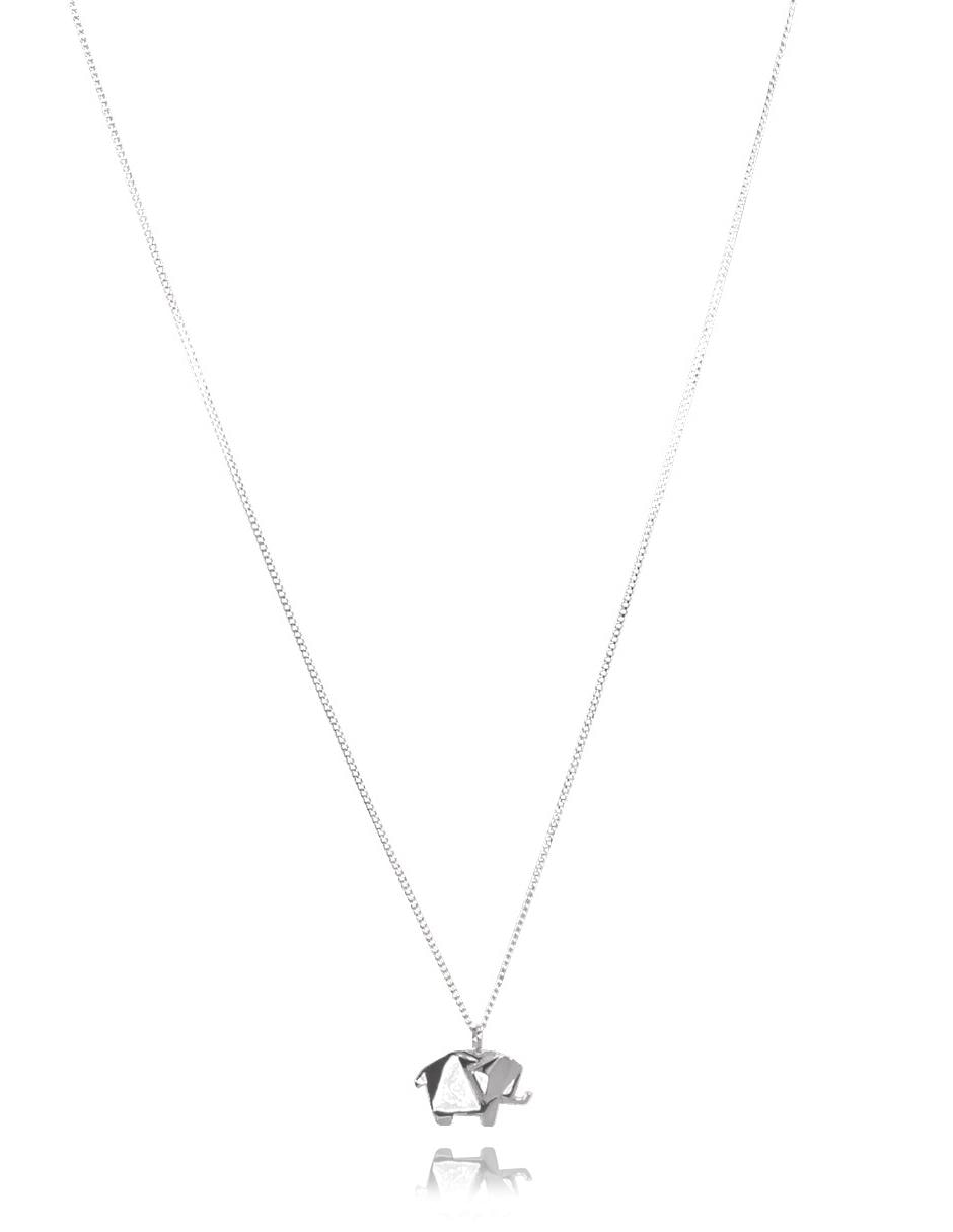 Dije de elefante de plata 2