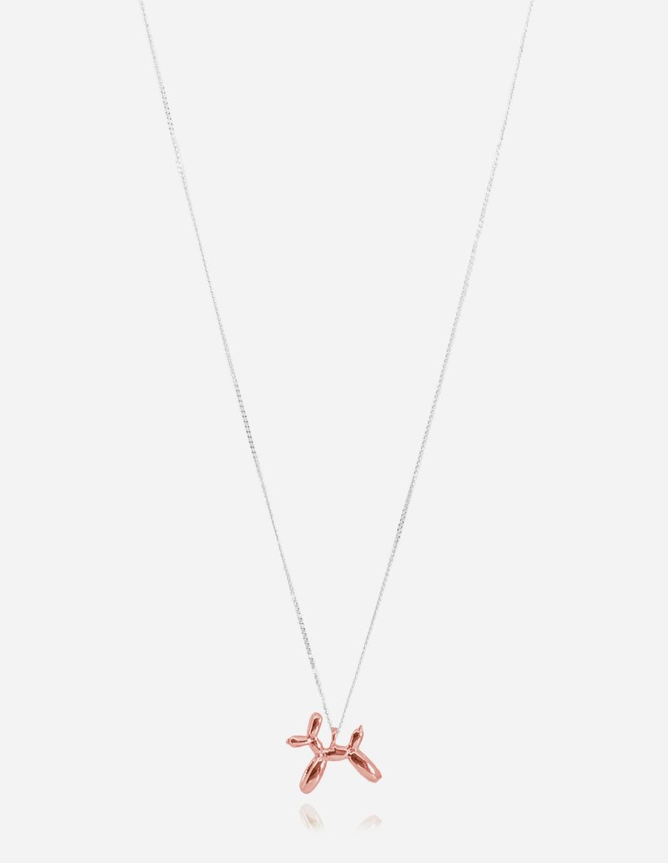 Dije de perro de plata 2