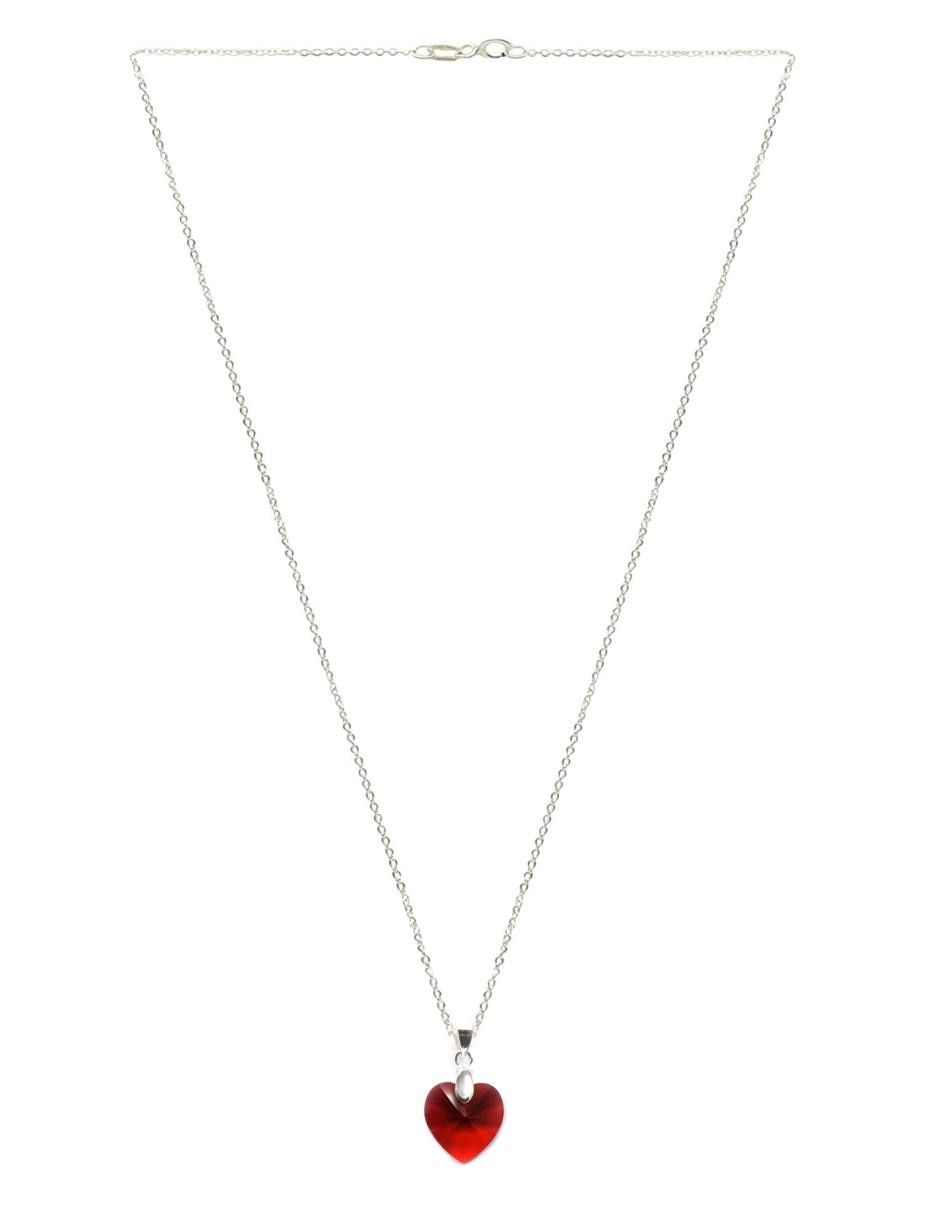 Set aretes y collar de plata P 925 4