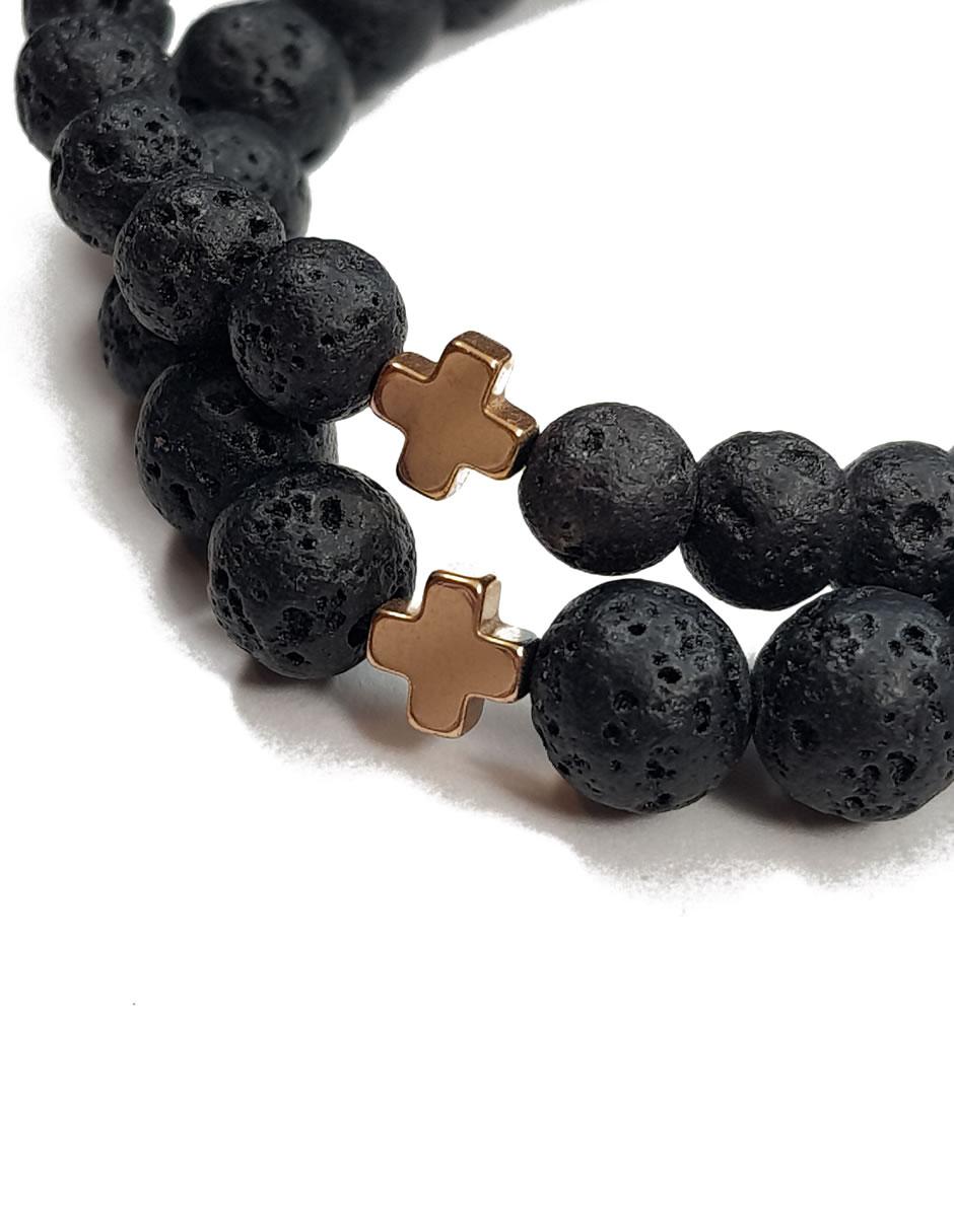 Set pulsera con acabado mate 2