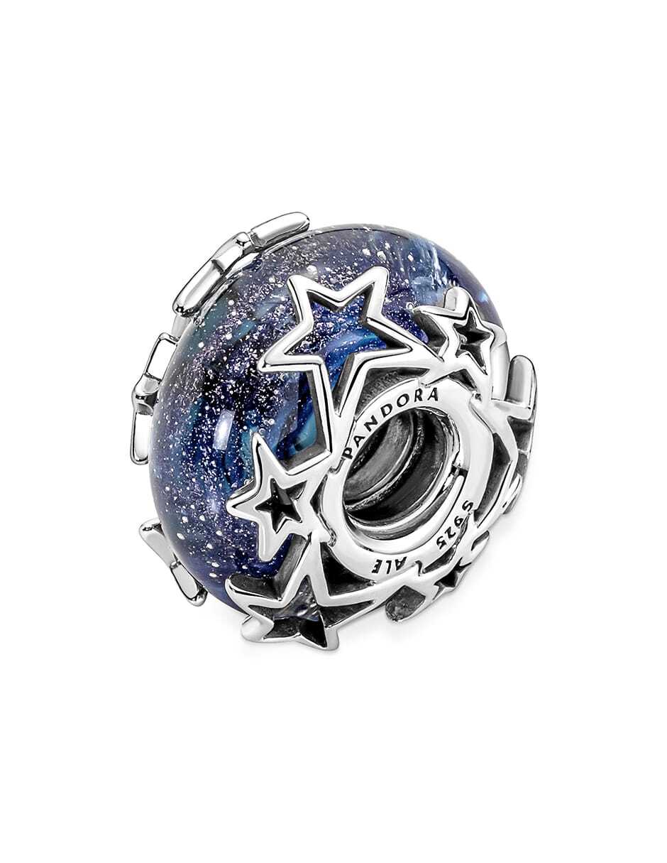 Charm de estrella de plata P 925 4
