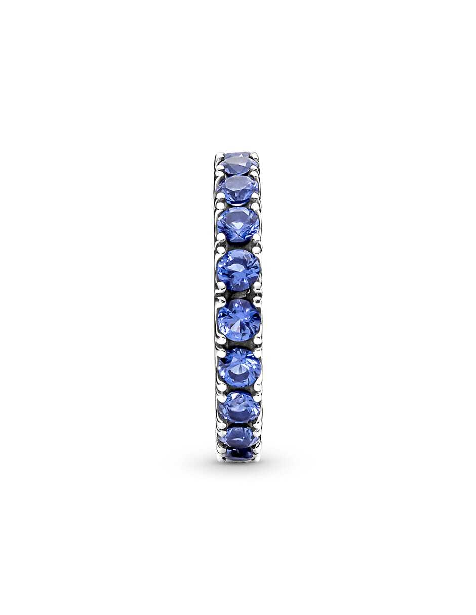 Anillo de flor Timeless P 925 de plata cristal pavé 3