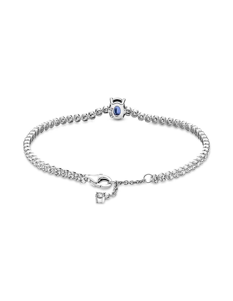 Brazalete de plata con acabado pulido 2