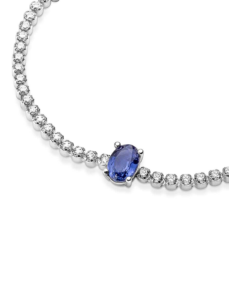 Brazalete de plata con acabado pulido 4