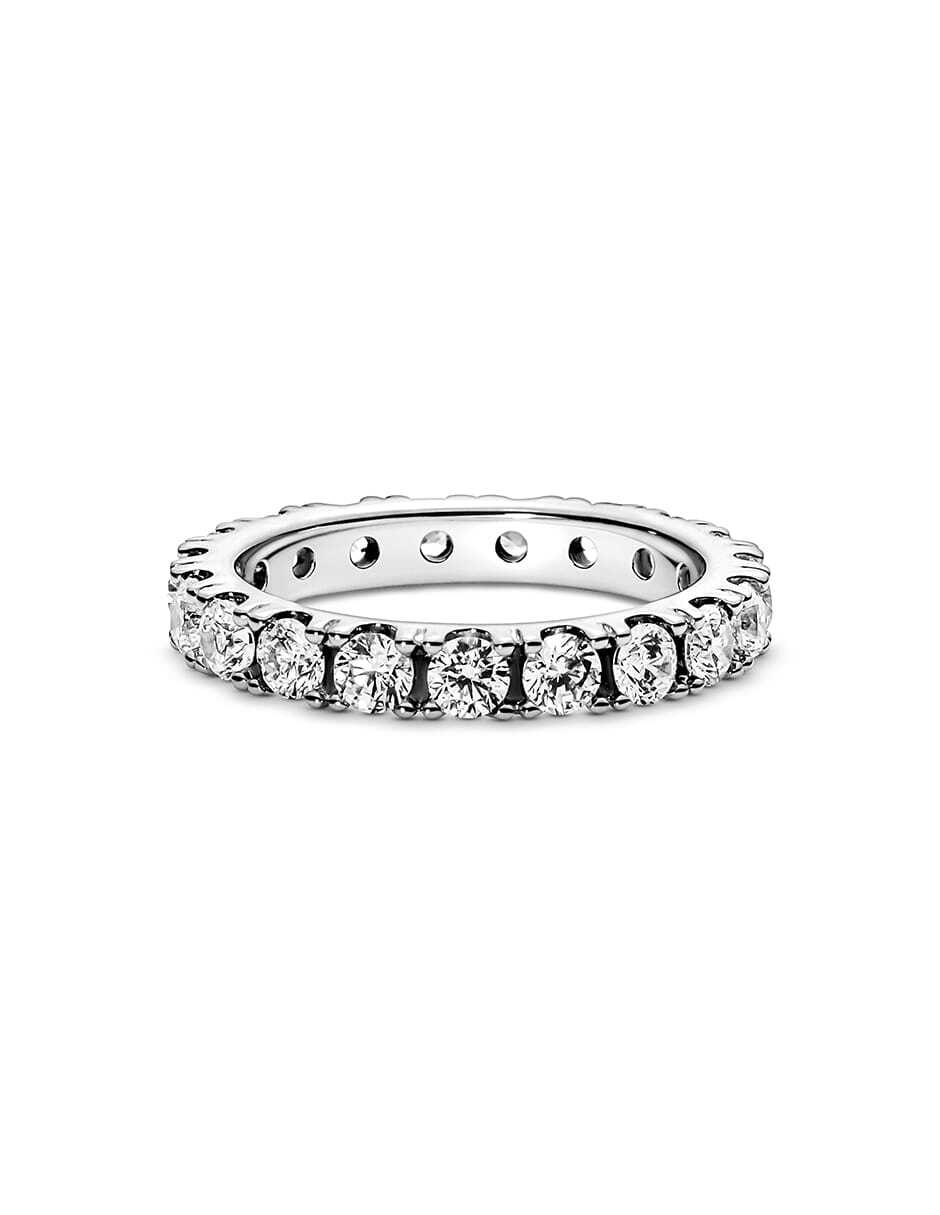 Anillo Timeless P 925 de plata zirconia cúbica pavé 2