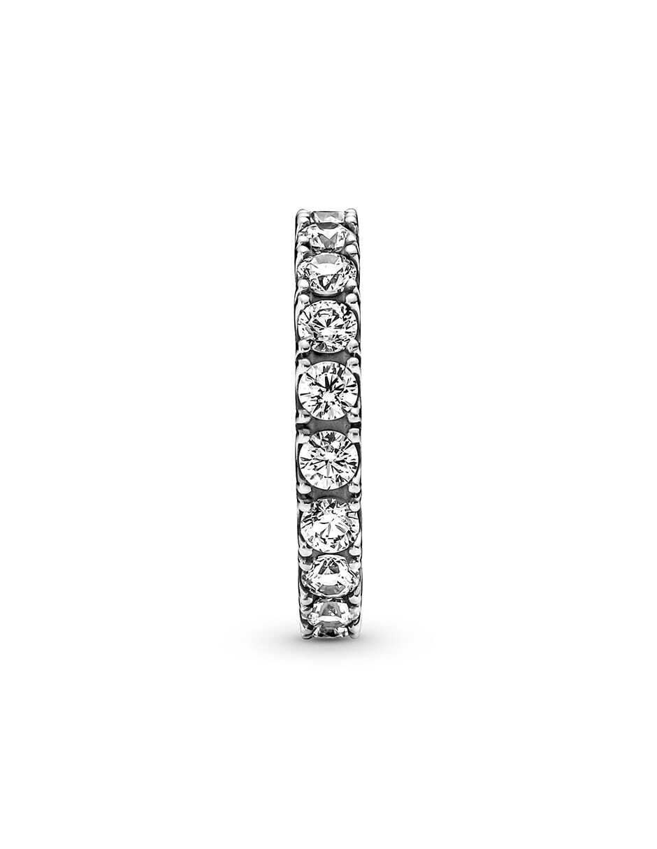 Anillo Timeless P 925 de plata zirconia cúbica pavé 3