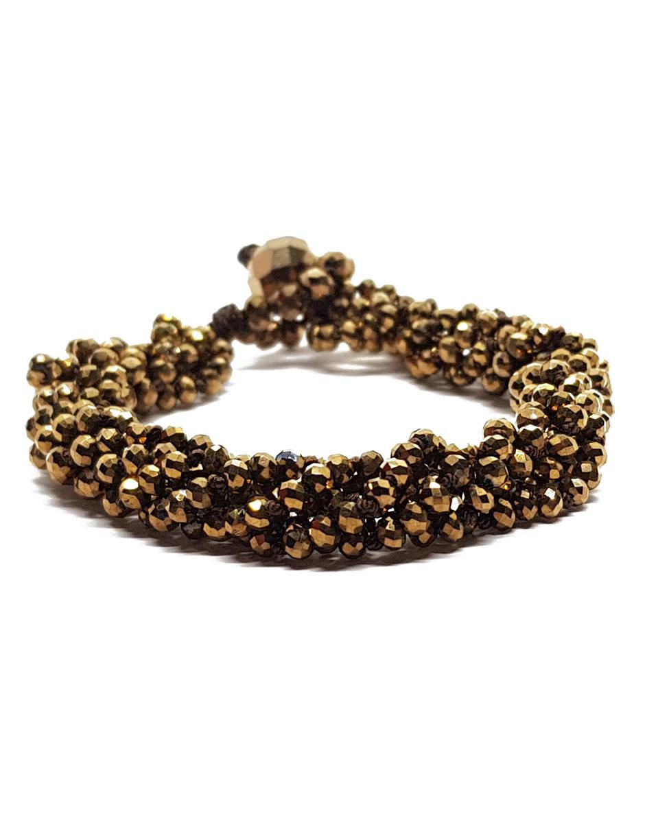 Brazalete con acabado brillante