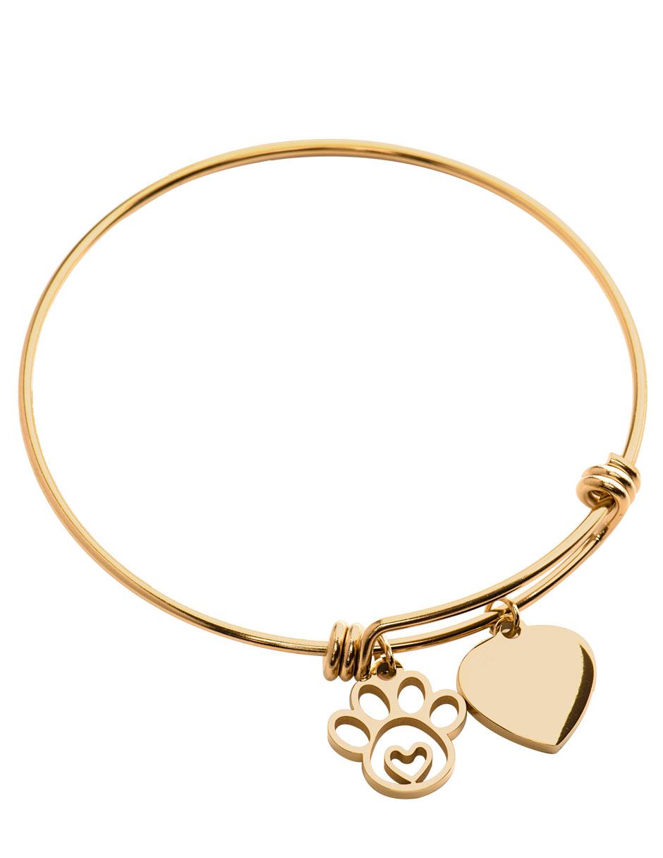 Pulsera con acabado liso
