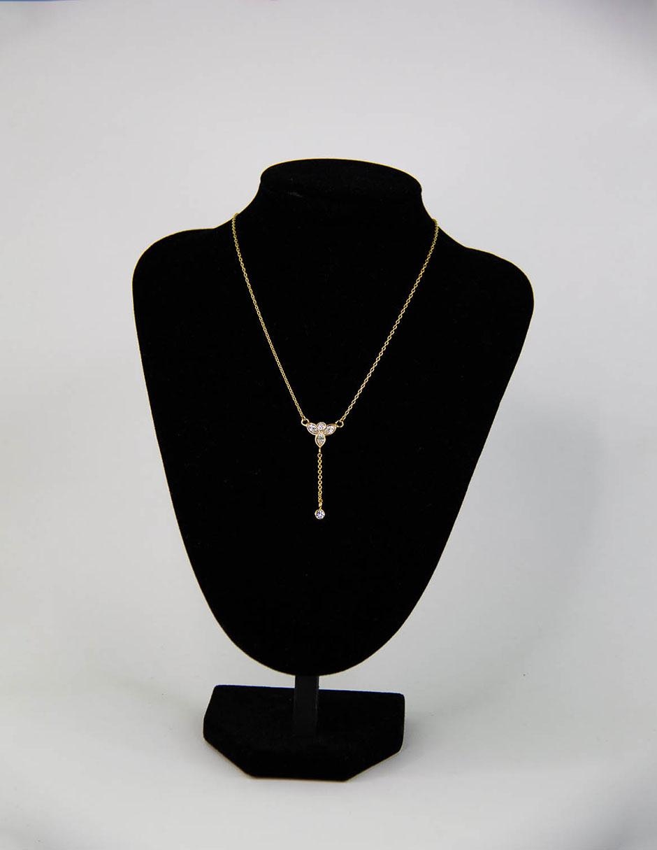 Colgante Y Dije de plata cristal 3