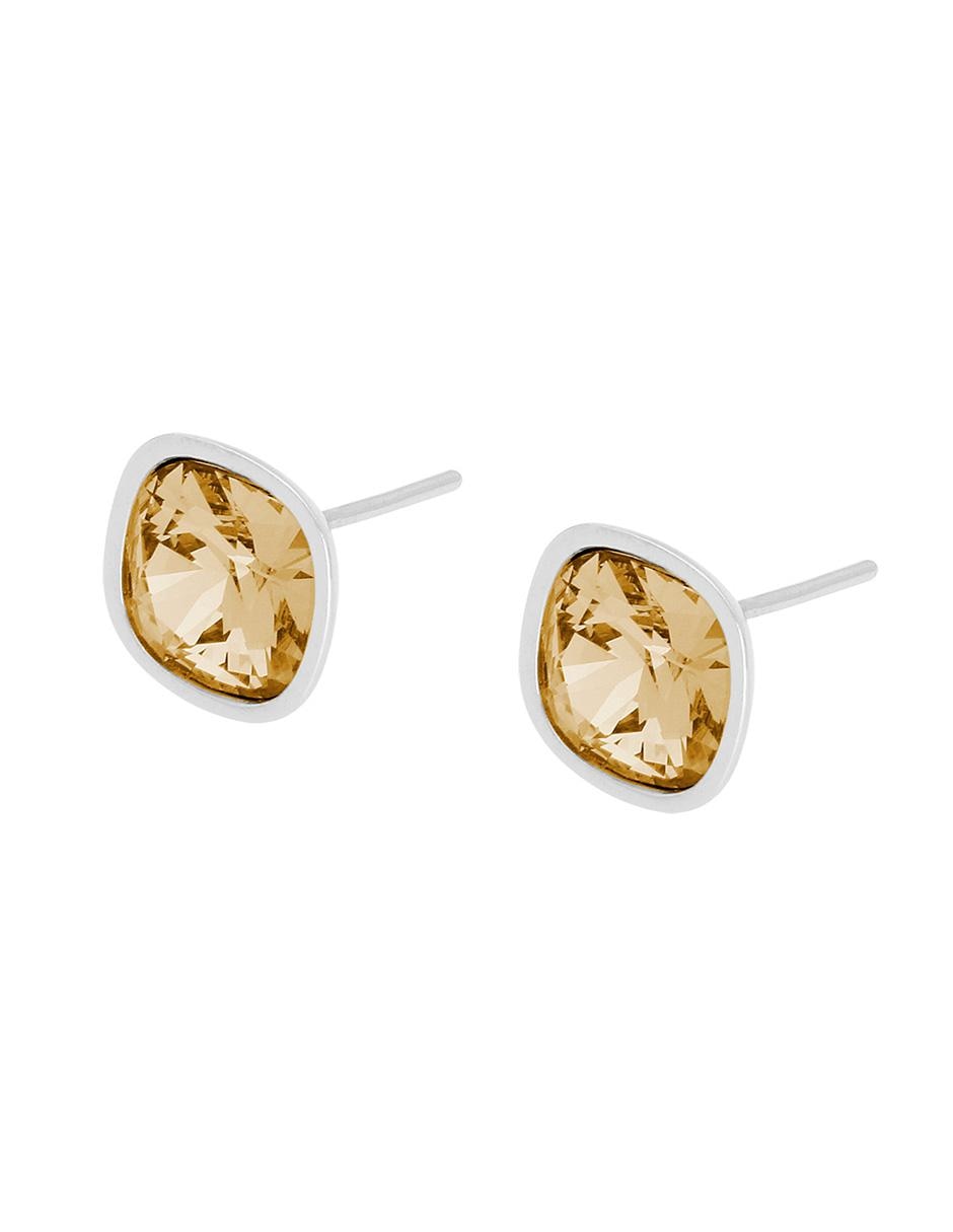 Broqueles con acabado brillante cristal