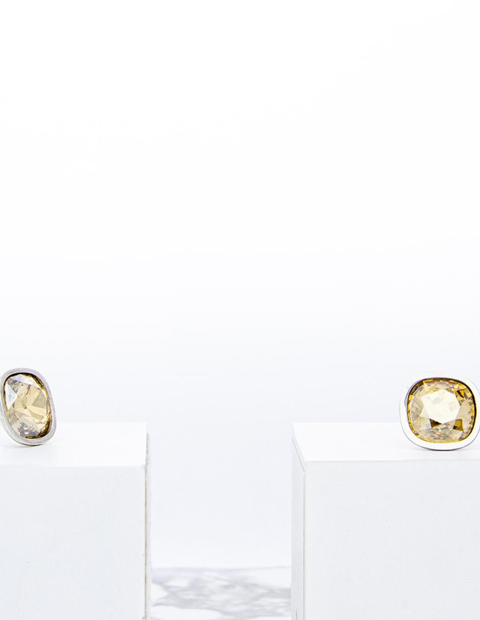 Broqueles con acabado brillante cristal 2