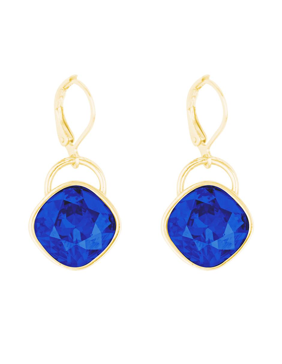 Arracadas con acabado brillante cristal