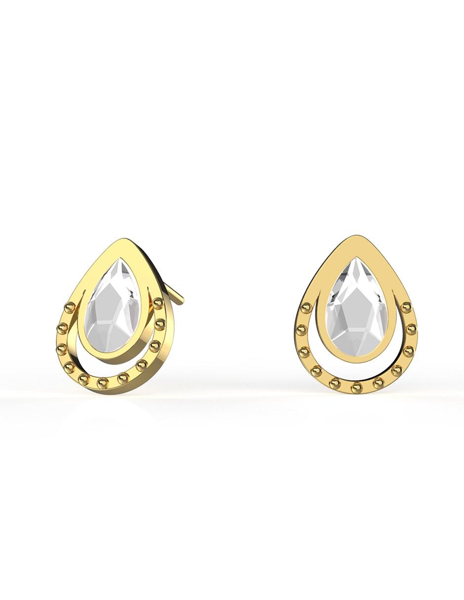 Broqueles con acabado brillante cristal 2