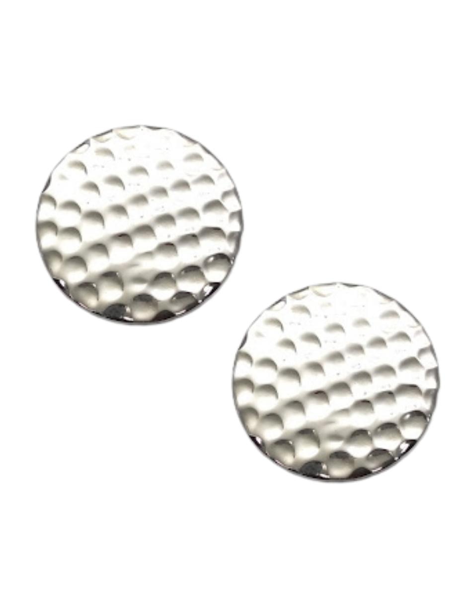 Broqueles de plata con acabado brillante 4