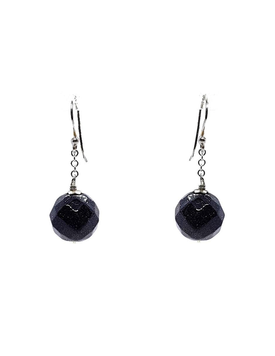 Aretes con acabado brillante