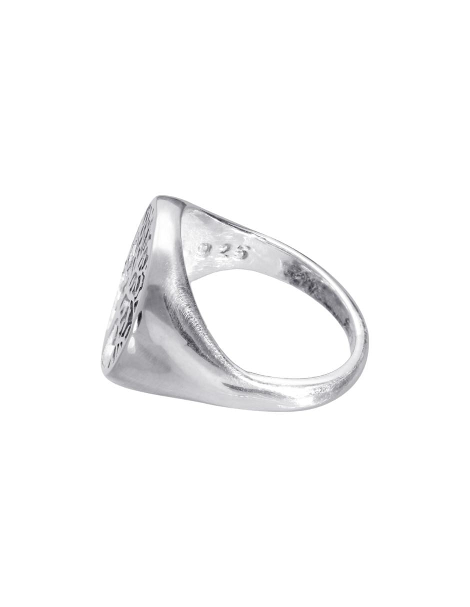Anillo de árbol pulido