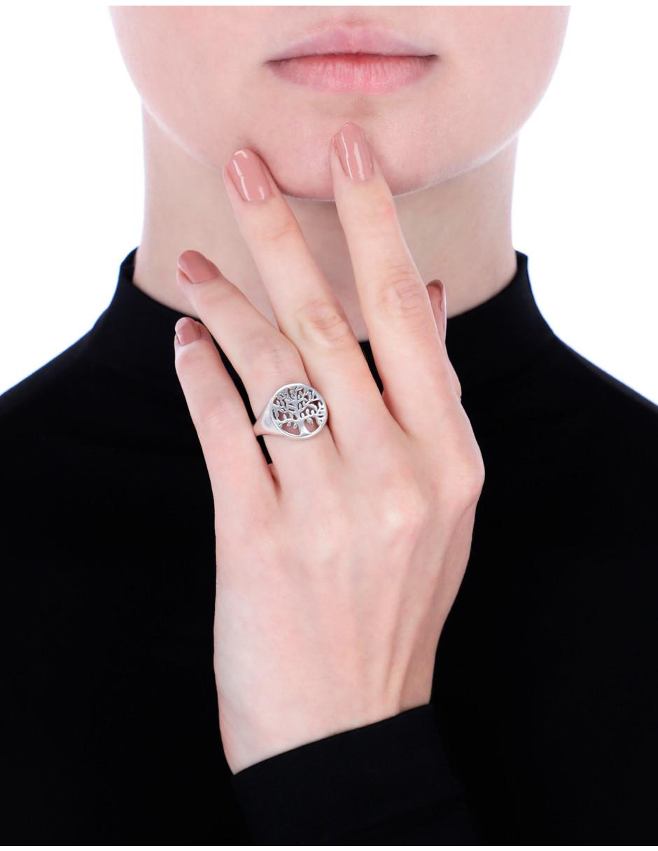Anillo de árbol pulido