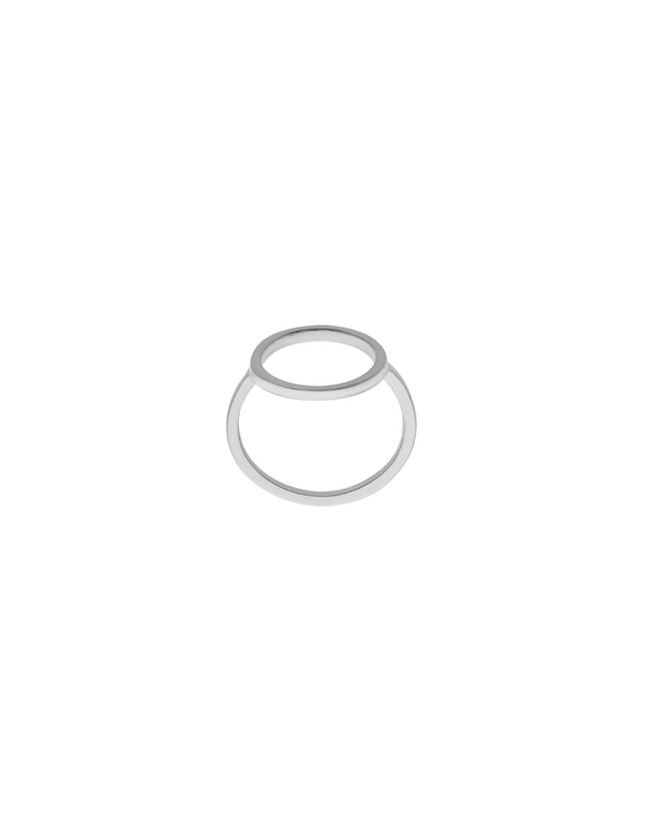 Anillo de plata P 925 con acabado baño de oro 2