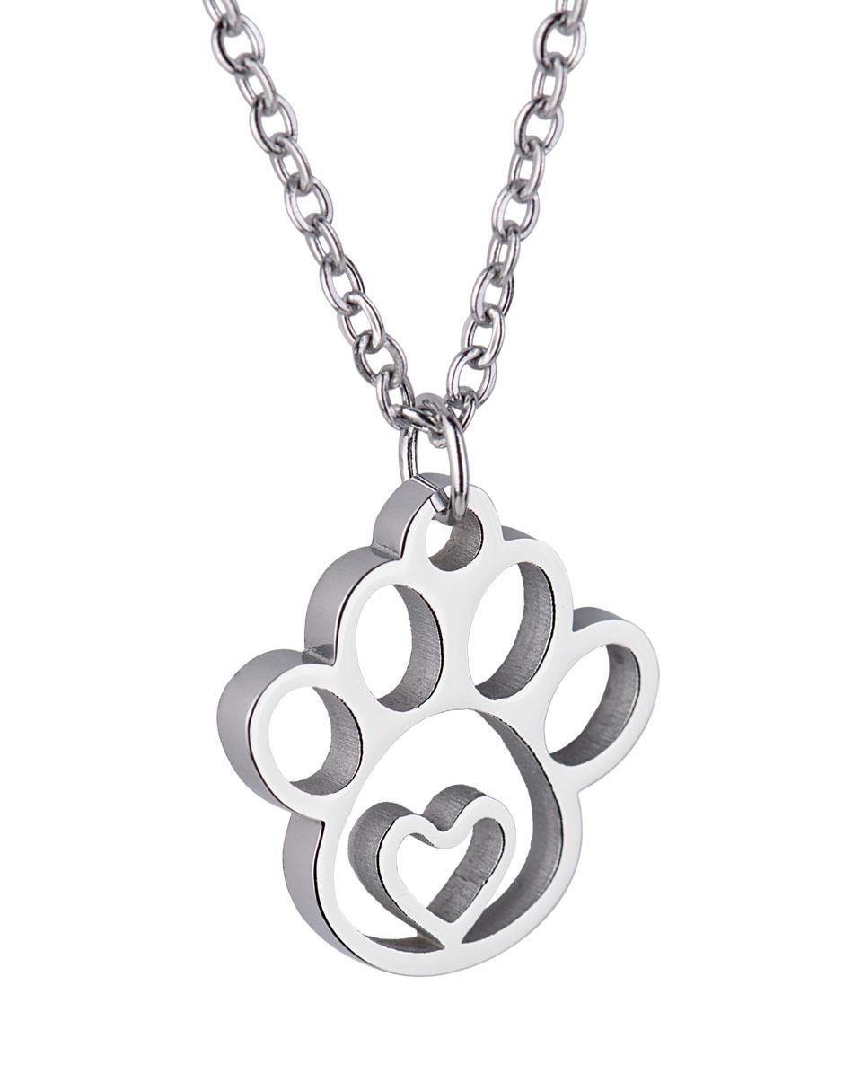 Collar Luckyly Huella de Gato, Perro y Animales