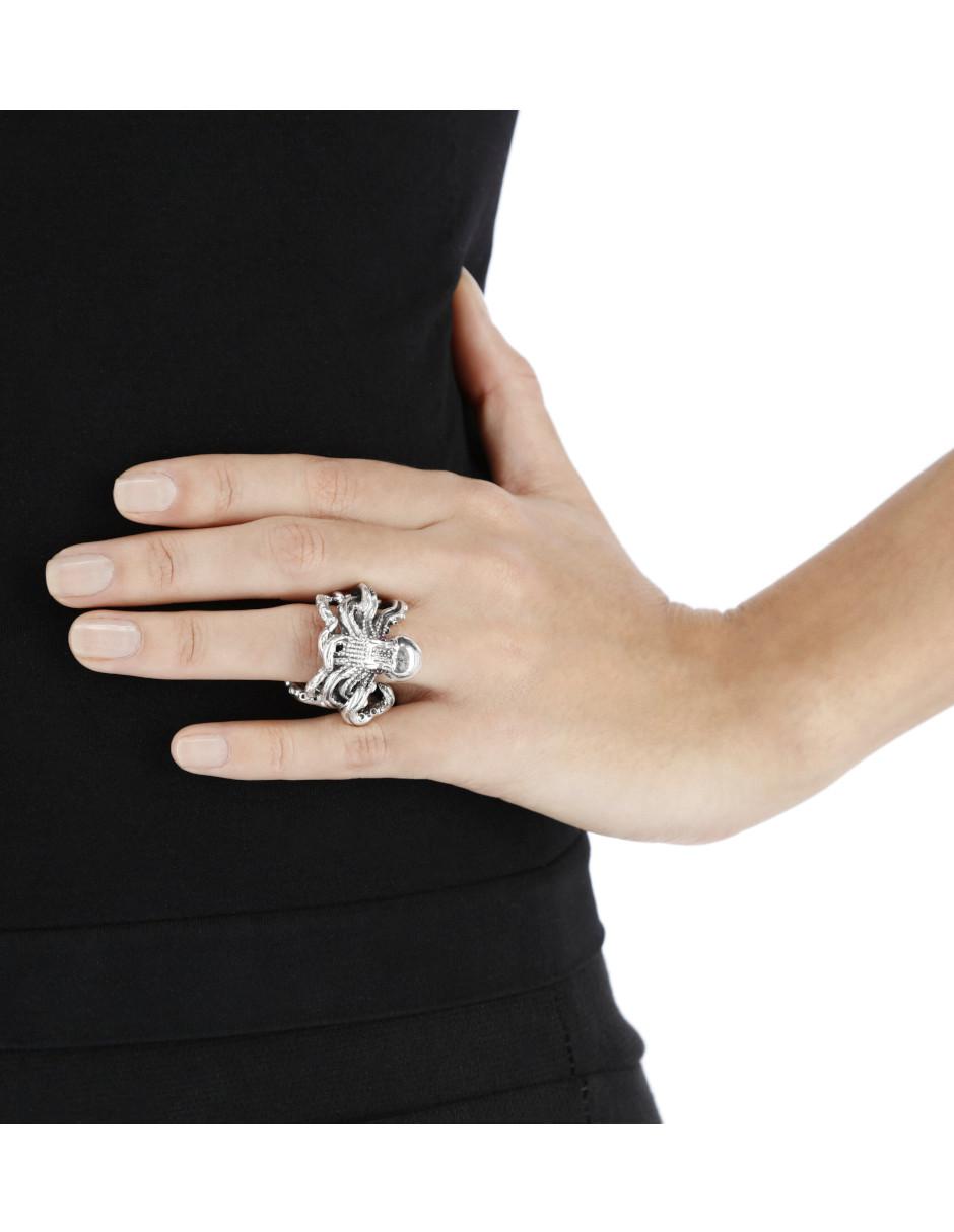 Anillo rubí brillante