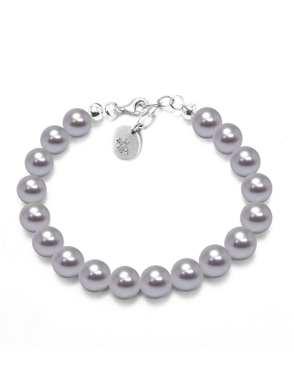 Set de perlas de cristal color Lavander 4