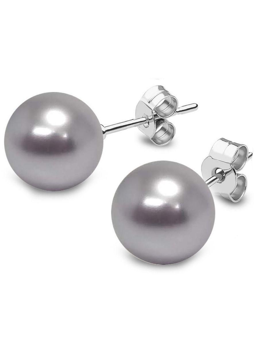 Broqueles de plata P 925 con acabado brillante cristal 2