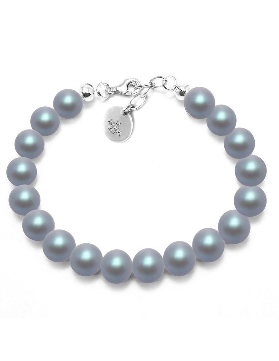 Pulsera de plata con perla