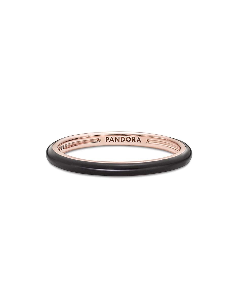 Anillo Me de plata P 925 con acabado baño de oro rosa 2