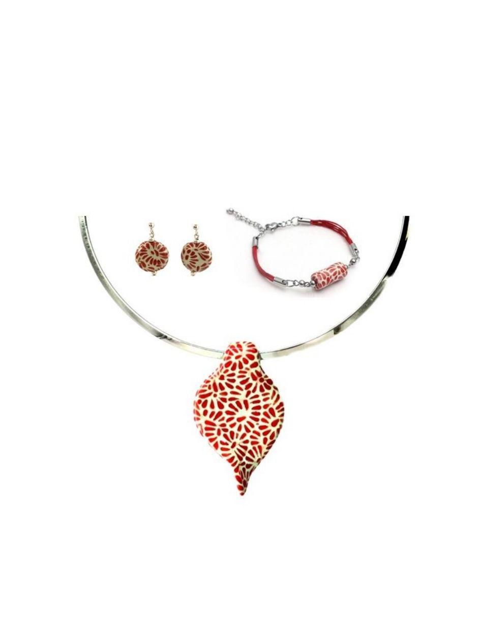 Aretes, collar y pulsera 1