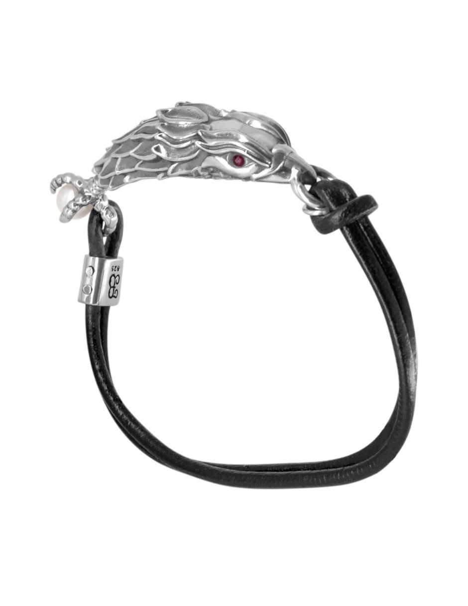 Pulsera de plata con acabado pulido Pulsera de plata con acabado pulido