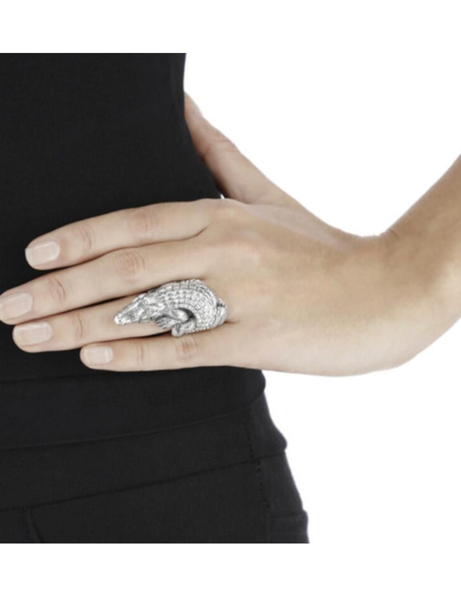 Anillo de serpiente peridoto brillante