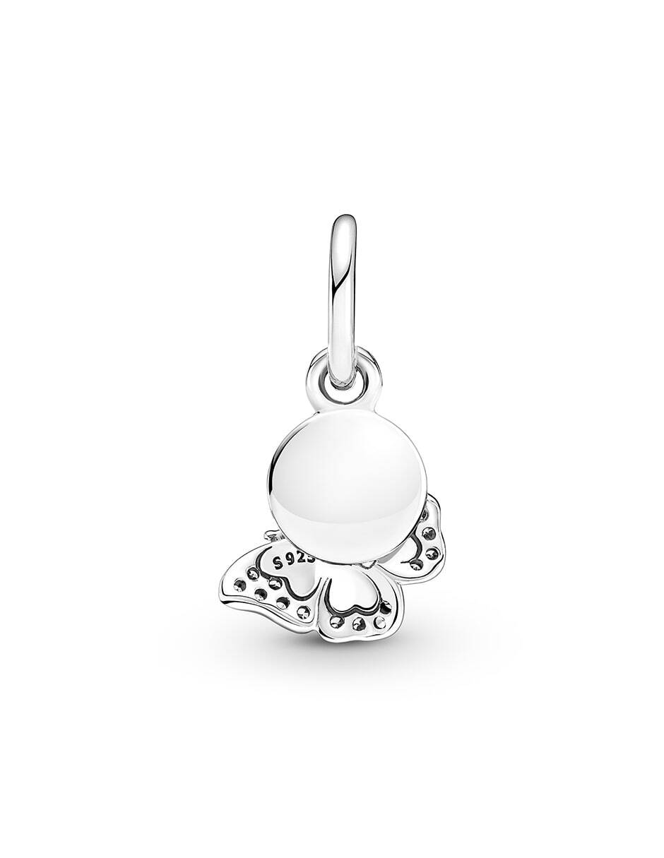 Charm de mariposa moments de plata P 925 zirconia cúbica 2