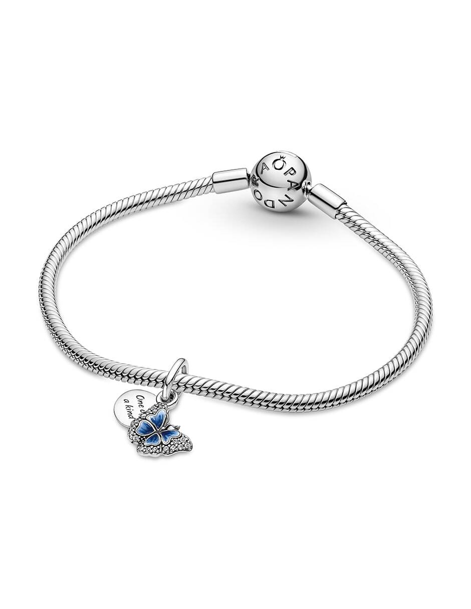 Charm de mariposa moments de plata P 925 zirconia cúbica 5