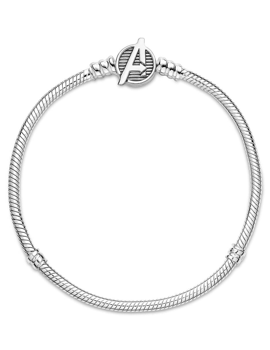 Brazalete de plata con acabado pulido 3