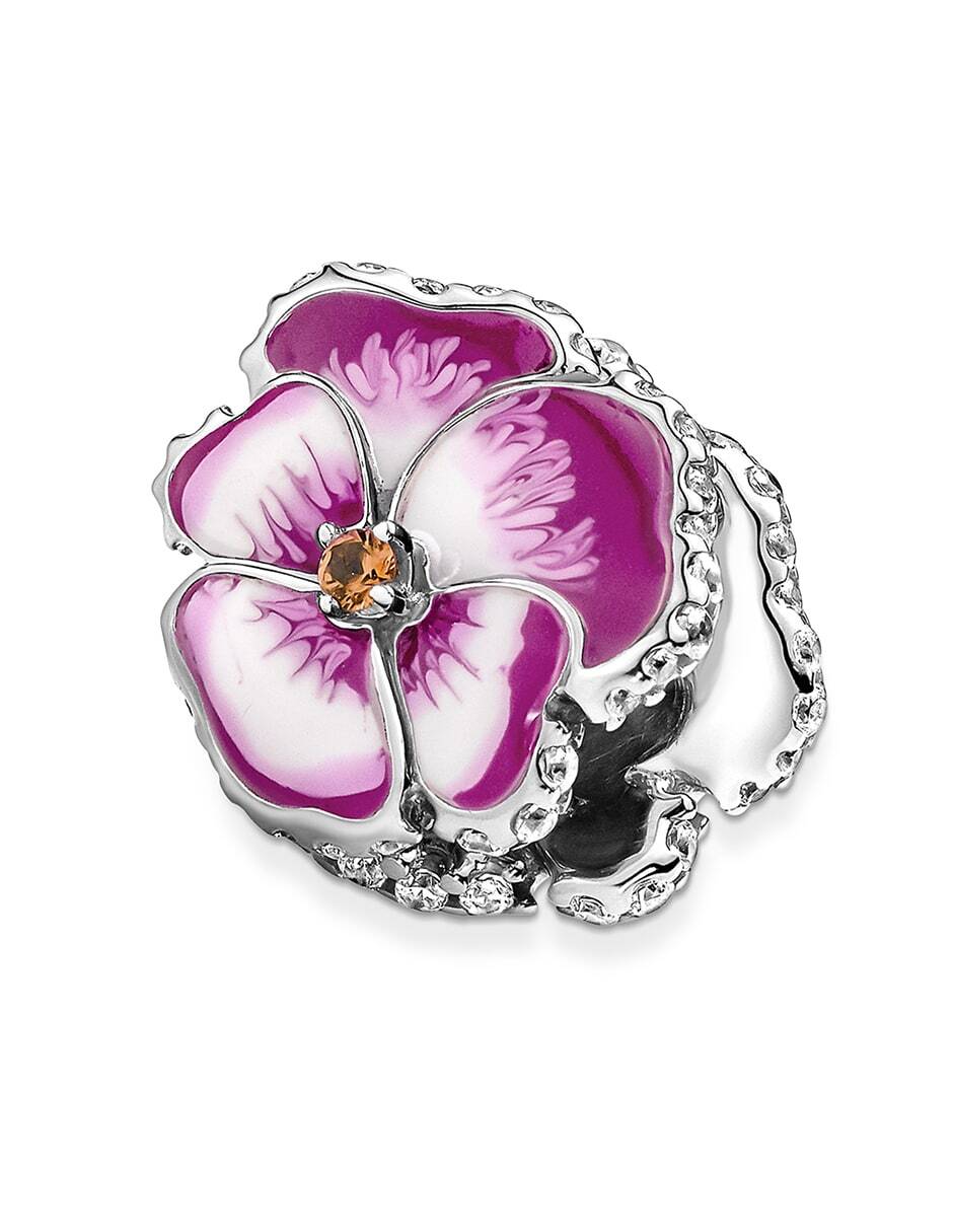Dije moments de plata P 925 zirconia cúbica 4