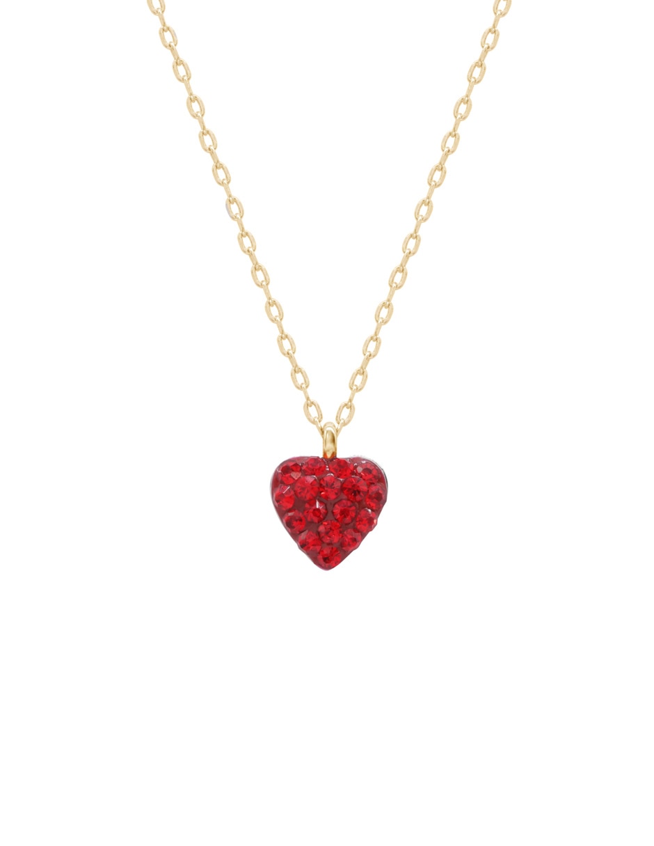 Colgante Y Dije de corazón de plata 3