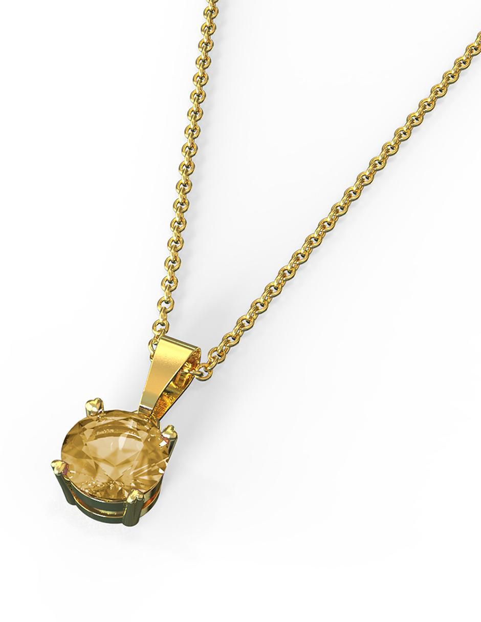 Dije redondo cristal 2